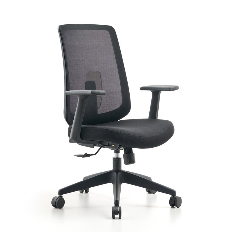 Mid Back Luxury Ergonomic Office Chair Customization Long Lasting For Long Term Use
