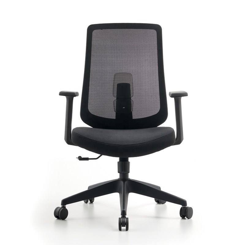 Mid Back Luxury Ergonomic Office Chair Customization Long Lasting For Long Term Use