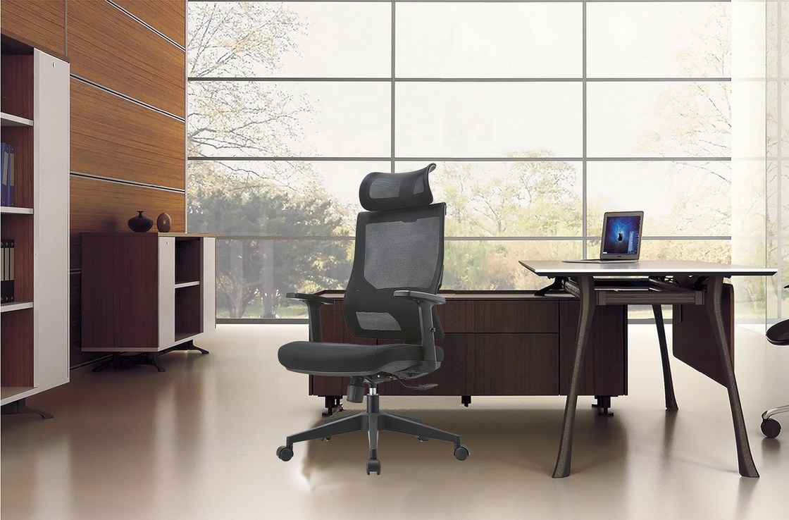 Modern Style Mesh Chair Ergonomic Swivel Office Chairs for Comfortable Work