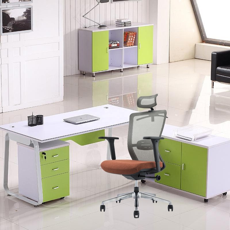 Mail Packing Mesh Ergonomic Office Chair for Workstation and Manager Modern Design Style