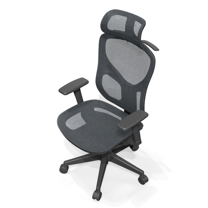 Adjustable Height Full Mesh Ergonomic Office Chair in Modern Design Style for Guangdong