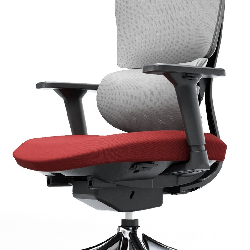 Metal Type Office Manager Chair Stainless Steel High Back Mesh Chair For Comfortable Office