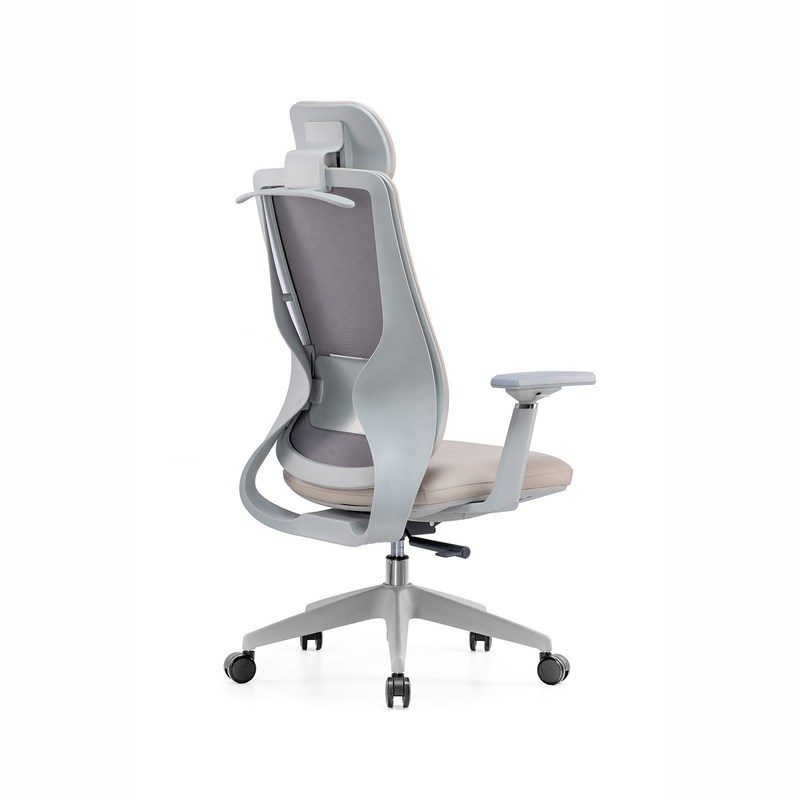 Steel Frame Mesh Office Chair Commercial Furniture Ergonomic Mesh Back Adjustable Height Swivel Base Suitable for Office