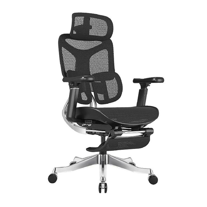 Modern 5D Armrest Adjustable Guangzhou Executive Swivel Reclining Sleeping Chair Mesh Ergonomic Office Chair with Lumbar Support