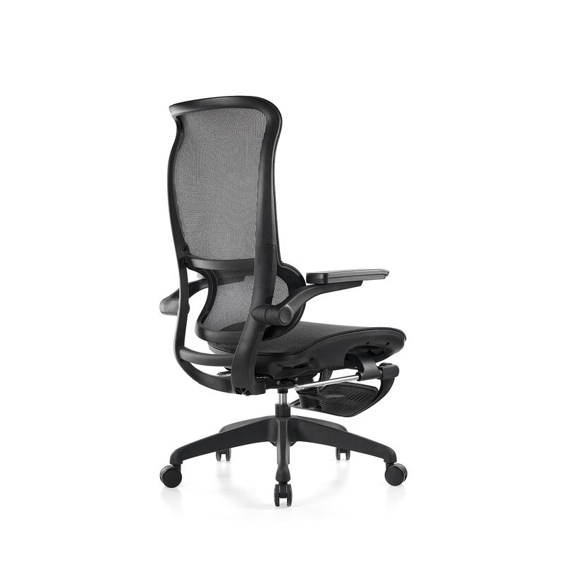Free Sample High Back Ergonomic Lifting M37 Height Adjustable Arm Swivel Mesh Office Computer Chair With Headrest and Footrest