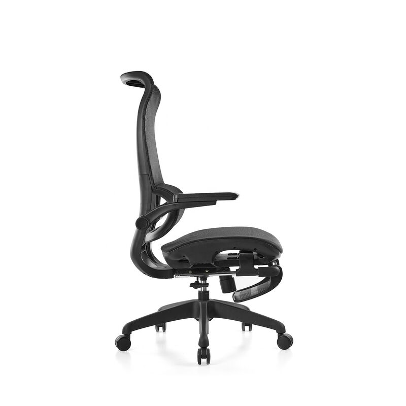 Free Sample High Back Ergonomic Lifting M37 Height Adjustable Arm Swivel Mesh Office Computer Chair With Headrest and Footrest