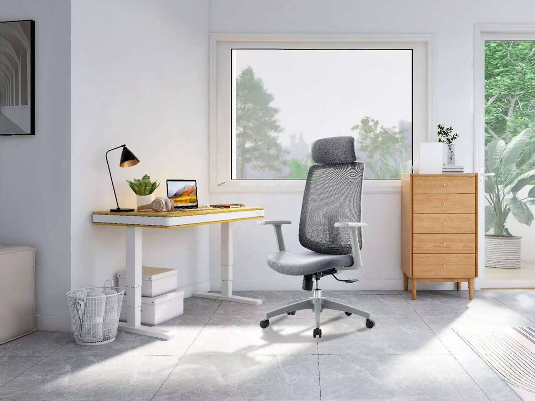 Modern Office Chair Ergonomic Mesh Armrest Adjustable Swivel Executive Ergonomic Mesh Office Chair Lumbar Support Free Shipping