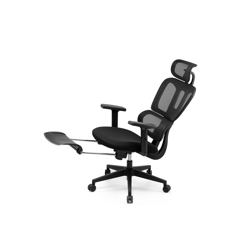 Luxury High Back up & Down Adjustable Ergonomic Computer Chair Full Mesh Recliner Executive Manager Office Chair With 2D Armrest