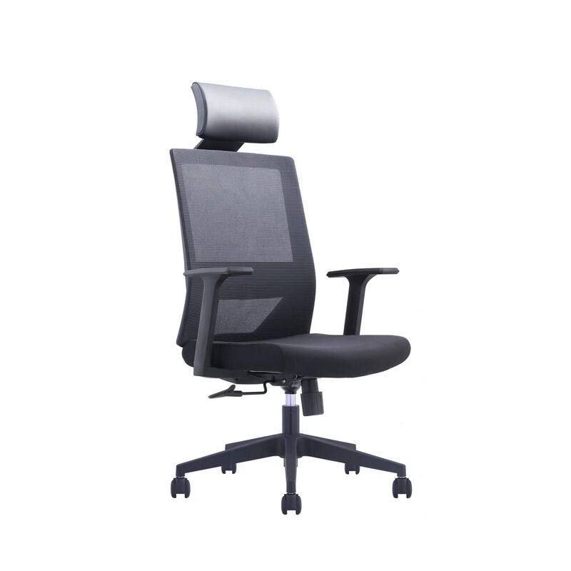Ergonomic High Quality Executive Office Chair Durable Fabric Design Adjustable Armrest Multifunctional Mechanism Modern Style