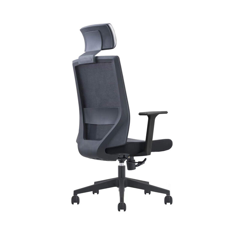 Ergonomic High Quality Executive Office Chair Durable Fabric Design Adjustable Armrest Multifunctional Mechanism Modern Style