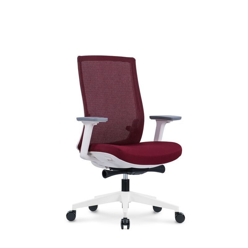 Modern Lift Computer Chair Mesh Fabric Mid Back Swivel Design Staff Office Chair for Sale Work China Wholesale Silla De Oficina
