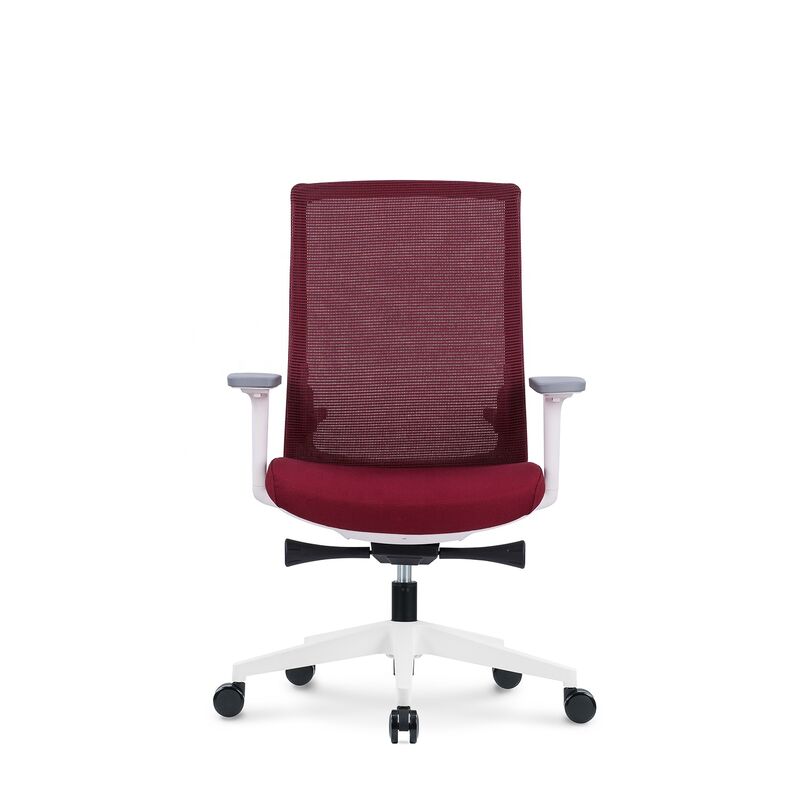 Modern Lift Computer Chair Mesh Fabric Mid Back Swivel Design Staff Office Chair for Sale Work China Wholesale Silla De Oficina