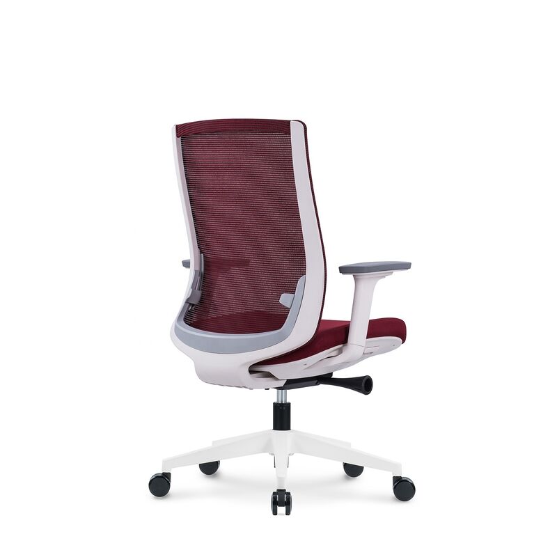 Modern Lift Computer Chair Mesh Fabric Mid Back Swivel Design Staff Office Chair for Sale Work China Wholesale Silla De Oficina