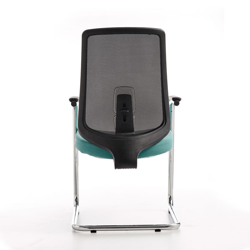 Office Furniture Mid Back Staff Office Chairs(new) Mesh Conference Room Chair Metal Foot Cadeira De Reuniao`free Sample Shipping