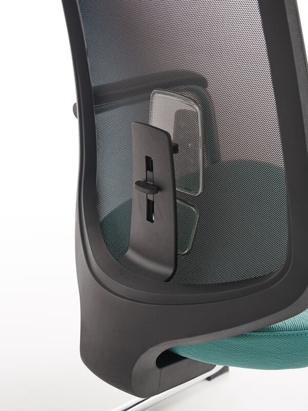 Office Furniture Mid Back Staff Office Chairs(new) Mesh Conference Room Chair Metal Foot Cadeira De Reuniao`free Sample Shipping