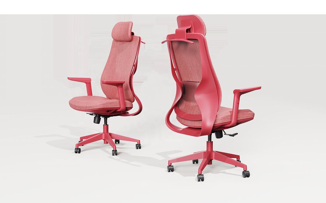 Luxury Manufacturer Modern Red Office Furniture Swivel Manager Chair Executive Mesh Ergonomic Chair Vermelha Gerente Cadeira