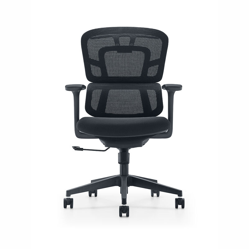 Mid Back Mesh Office Ergonomic Chair Office Furniture Modern Swivel Revolving Computer Chair Adjustable Double Back Free Sample