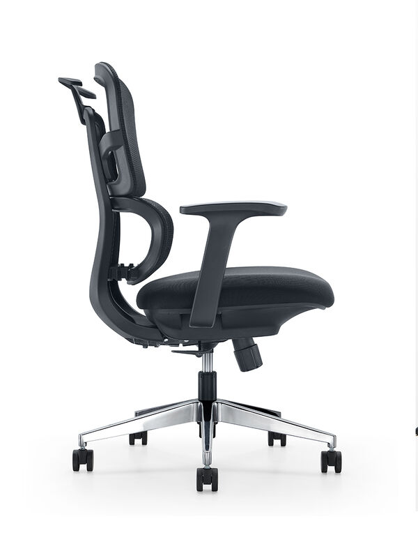 Mid Back Mesh Office Ergonomic Chair Office Furniture Modern Swivel Revolving Computer Chair Adjustable Double Back Free Sample
