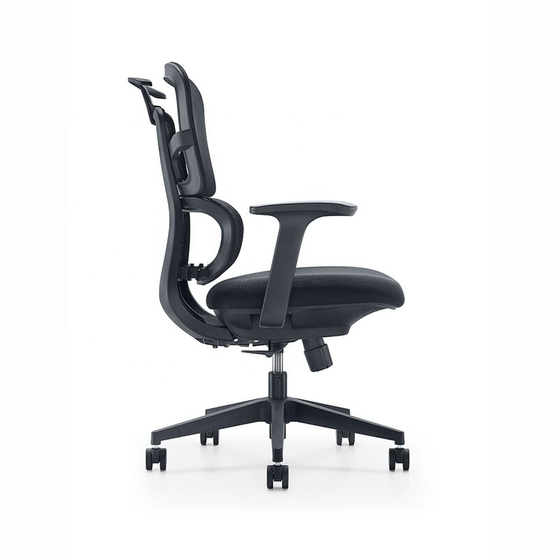 Mid Back Mesh Office Ergonomic Chair Office Furniture Modern Swivel Revolving Computer Chair Adjustable Double Back Free Sample
