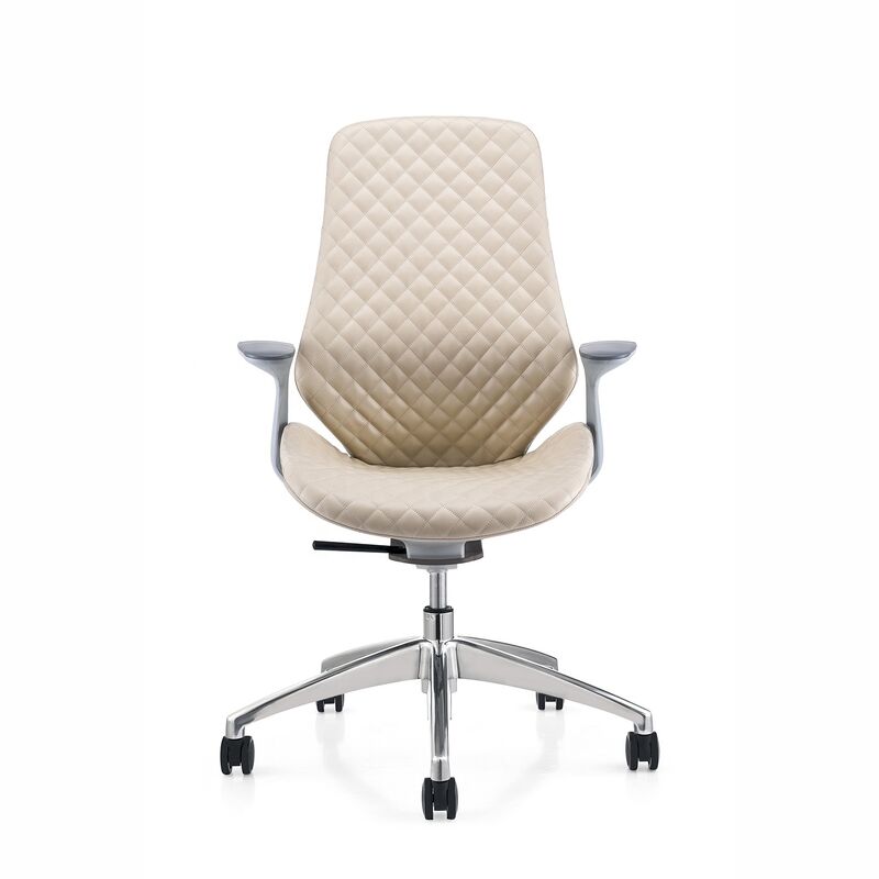Wholesale Latest Design High-end Home PU Leather Cover Office Chair Furniture Sale Luxury Plastic Meeting Swivel Office Chair