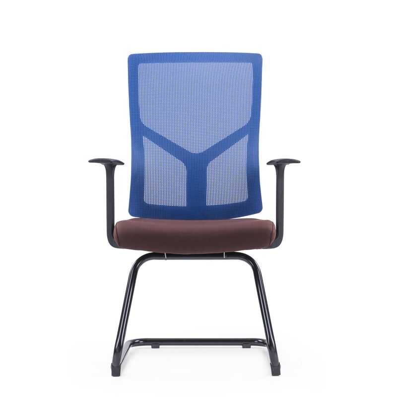Modern New Design Mid Back Fixed Base Cheap Office Ergonomic Mesh Chair Office Staff Computer Chair Meeting Room Free Shipping