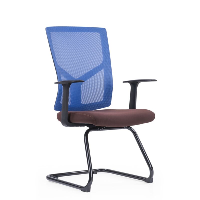 Modern New Design Mid Back Fixed Base Cheap Office Ergonomic Mesh Chair Office Staff Computer Chair Meeting Room Free Shipping