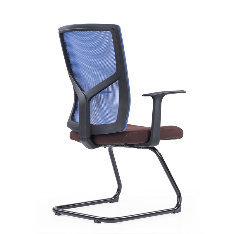 Modern New Design Mid Back Fixed Base Cheap Office Ergonomic Mesh Chair Office Staff Computer Chair Meeting Room Free Shipping