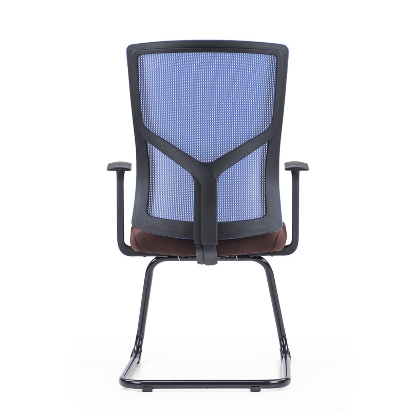 Modern New Design Mid Back Fixed Base Cheap Office Ergonomic Mesh Chair Office Staff Computer Chair Meeting Room Free Shipping