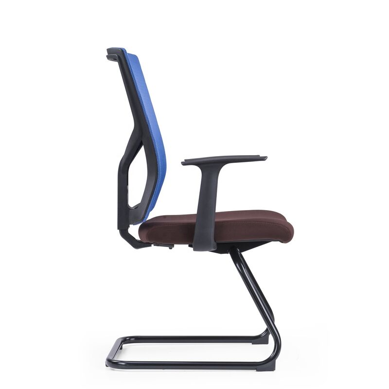 Modern New Design Mid Back Fixed Base Cheap Office Ergonomic Mesh Chair Office Staff Computer Chair Meeting Room Free Shipping