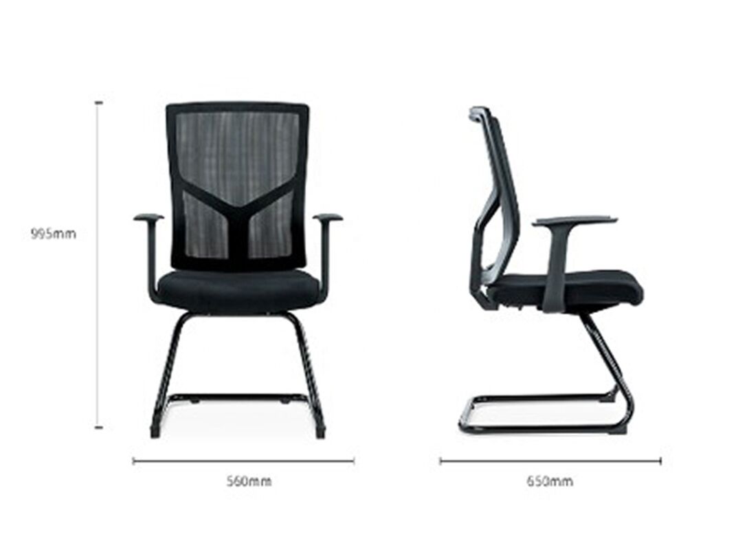 Modern New Design Mid Back Fixed Base Cheap Office Ergonomic Mesh Chair Office Staff Computer Chair Meeting Room Free Shipping