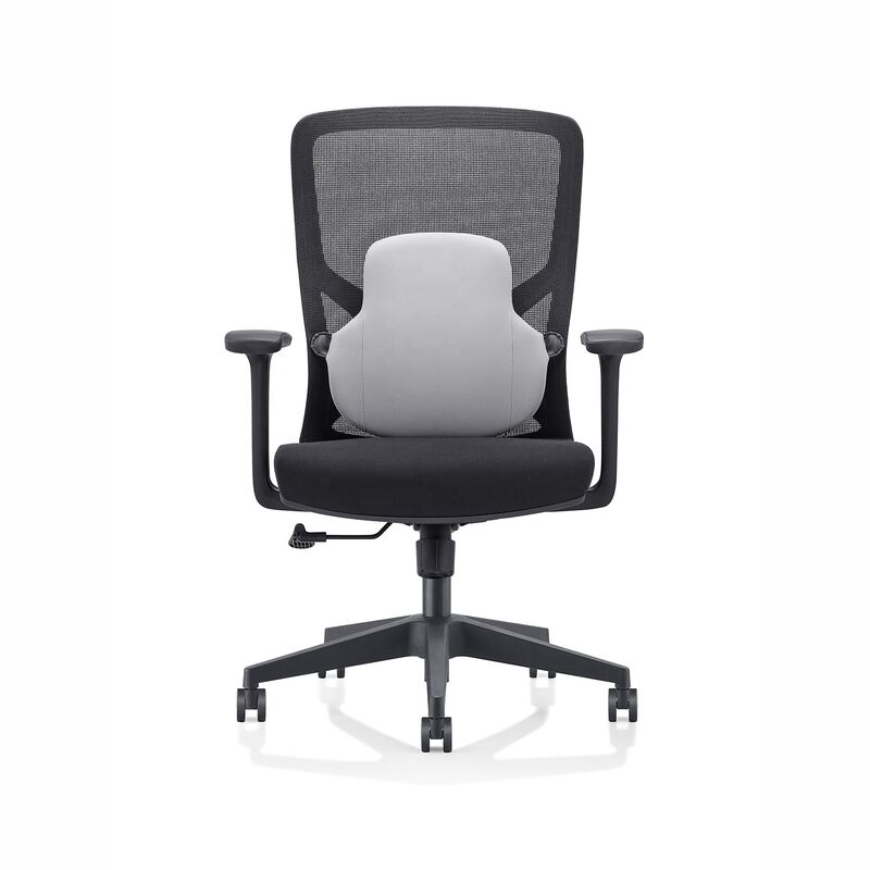 Mid Back Office Chair Ergonomic Black Sillas Ergonomic De Oficina With Lumbar Support Office Chair Luxury Mesh Staff Chair China