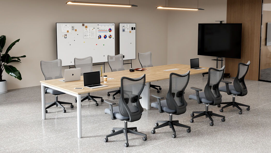 China Manufacture Office Reception Chair Wheels Swivel Comfortable Mesh Cheap Computer Executive Teacher Office Chairs for Adult