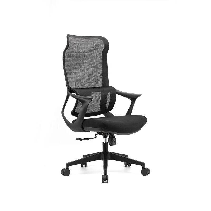Y-SEATER ODM OEM Black Mid Back Office Swivel Task Executive Mesh Chair for Office Ergonomic Reving Available Cadeira Escritoria