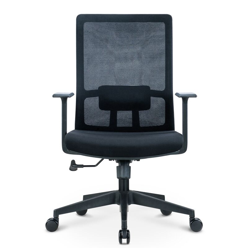 Manufactures Luxury Lumbar Support Adjustable Ergonomic Executive Swivel Computer Mid-back Office Chairs Furniture Free Sample