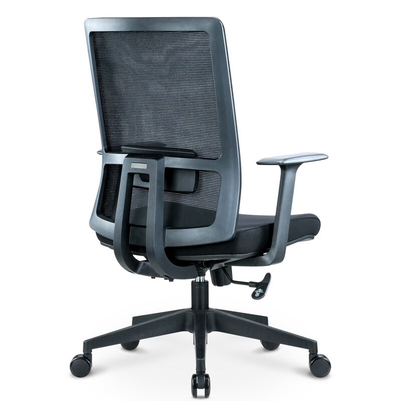 Manufactures Luxury Lumbar Support Adjustable Ergonomic Executive Swivel Computer Mid-back Office Chairs Furniture Free Sample