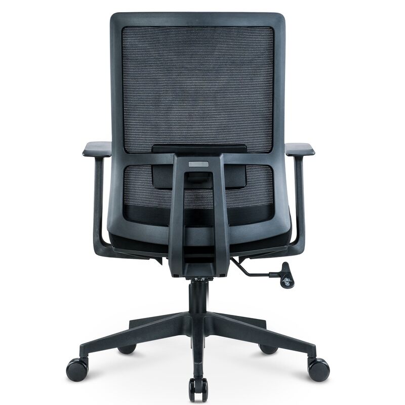 Manufactures Luxury Lumbar Support Adjustable Ergonomic Executive Swivel Computer Mid-back Office Chairs Furniture Free Sample
