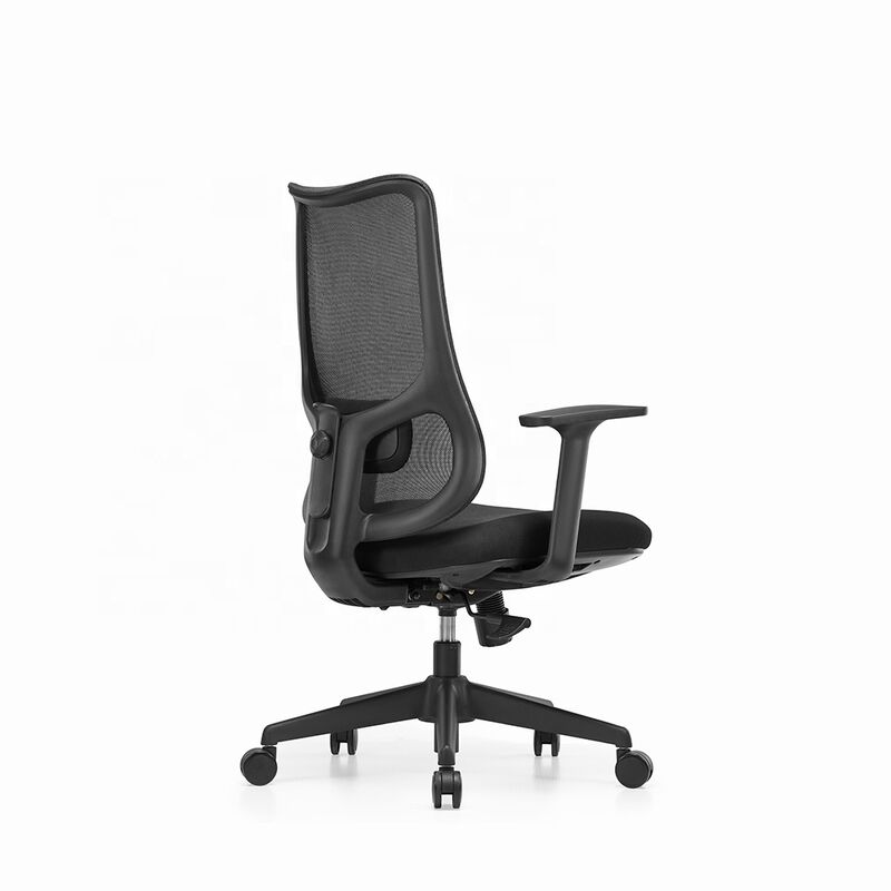 New Design Factory Wholesale Mid Back Soft Lumbar Support Pillow Luxury Ergonomic Office Staff Chair Mesh Computer Chair