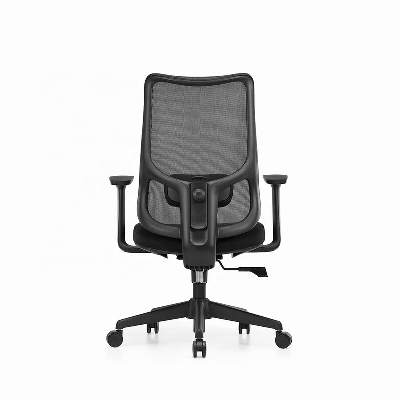 New Design Factory Wholesale Mid Back Soft Lumbar Support Pillow Luxury Ergonomic Office Staff Chair Mesh Computer Chair