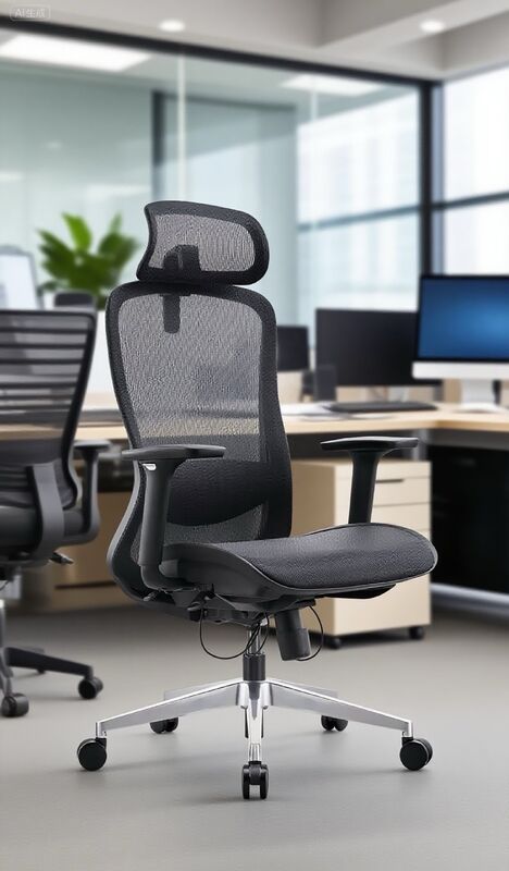 Office Chair Free Shipping Full Mesh Back & Seat Cushion Office Ergonomic Executive Mesh Chair Computer Comfort Lifting Chair