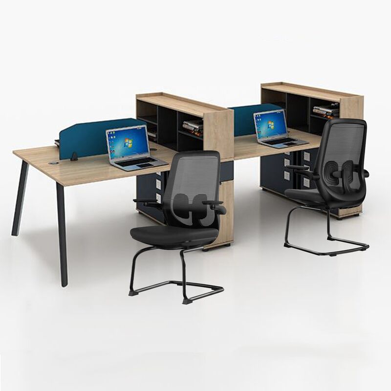 Mid Back Mesh Executive Office Chair 2D Arm Stainless Steel Metal Type