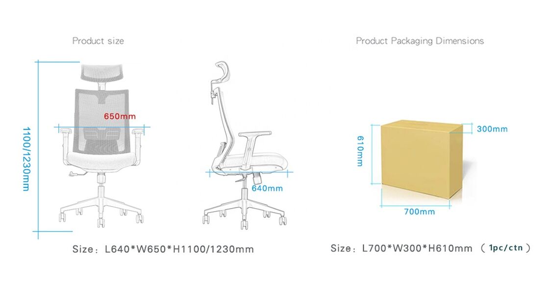 M890A Height Adjustable Mesh Office Executive Chair 2D Armrest Ergonomic Luxury Office Chair Office Boss Chair Cadeira De Almoco
