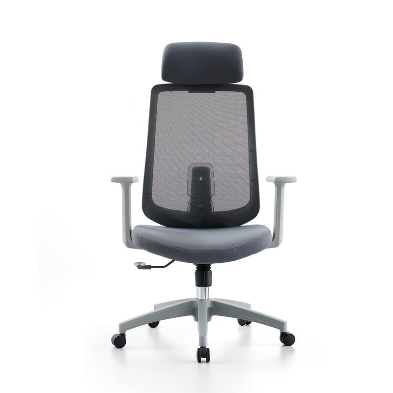 Comfortable Chairs Rotating Fabric Swivel Gas Lifting Computer Ergonomic Mesh Executive Office Chair Adjustable Lumbar Support
