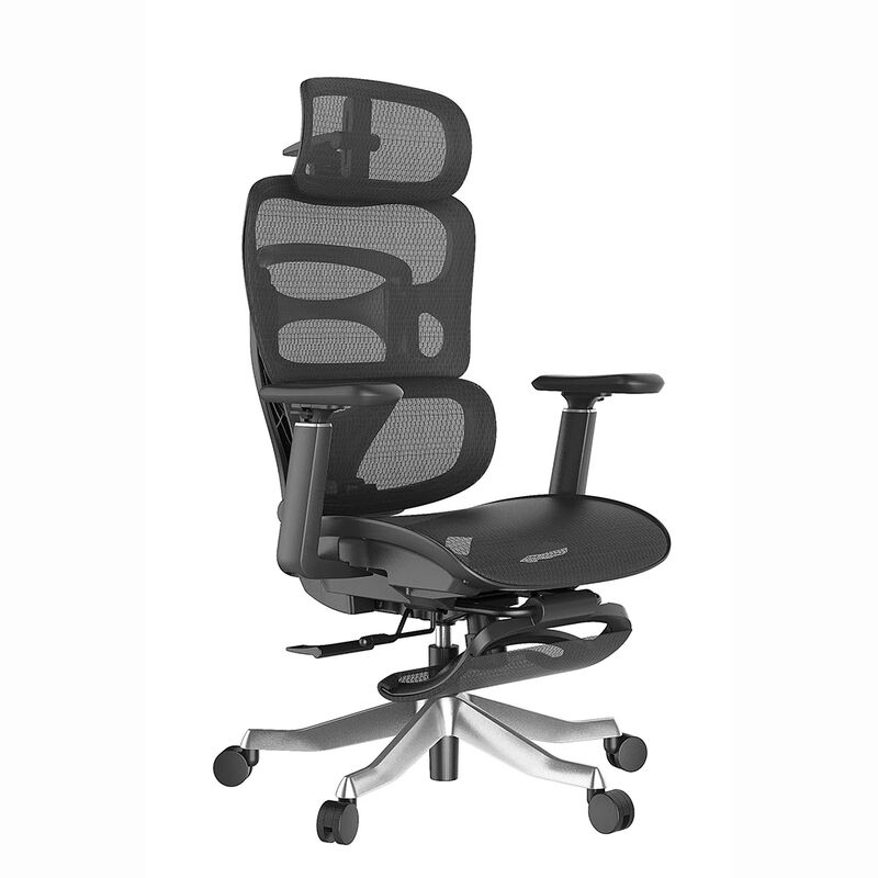 Modern 5D Armrest Adjustable Guangzhou Executive Swivel Reclining Sleeping Chair Mesh Ergonomic Office Chair with Lumbar Support