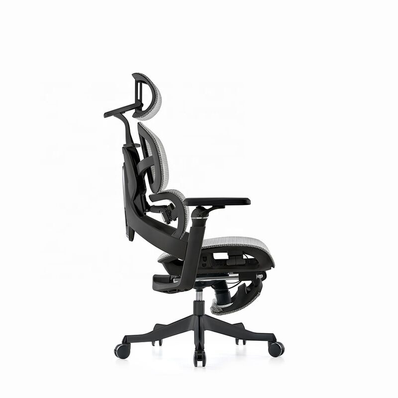 Luxury Full Mesh Office Ergonomic Task Swivel Chair Space-saving Lumbar Support Modern Office Lunch Break Chair with 6D Armrest