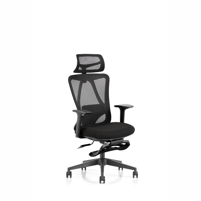 Wholesale Free Sample High Back Ergonomic 57 Height Adjustable Mesh Office Executive Chair With Headrest and Footrest FOSHAN