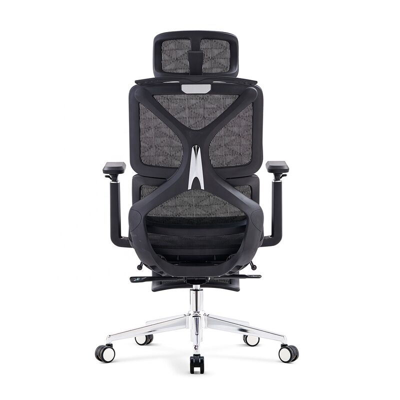 Luxury Sillas De Oficina Headrest Executive Swivel Ergonomic Office Chairs High Back Full Mesh Black Computer Chair 3D Armrest