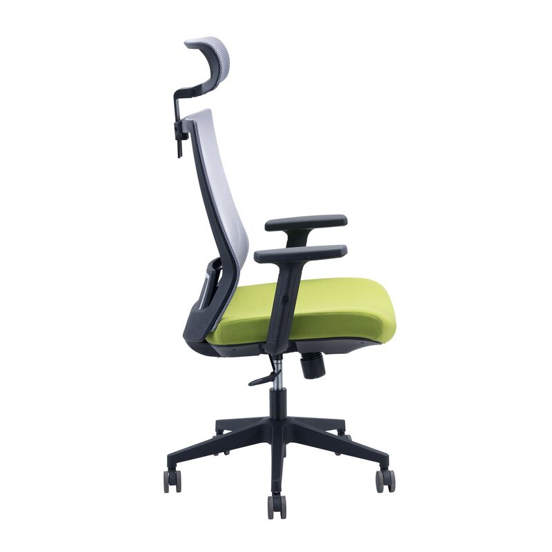 M890A Height Adjustable Mesh Office Executive Chair 2D Armrest Ergonomic Luxury Office Chair Office Boss Chair Cadeira De Almoco