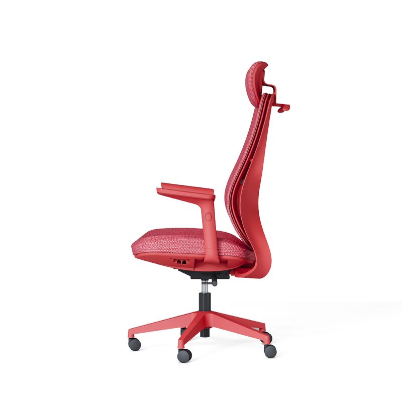 Luxury Manufacturer Modern Red Office Furniture Swivel Manager Chair Executive Mesh Ergonomic Chair Vermelha Gerente Cadeira