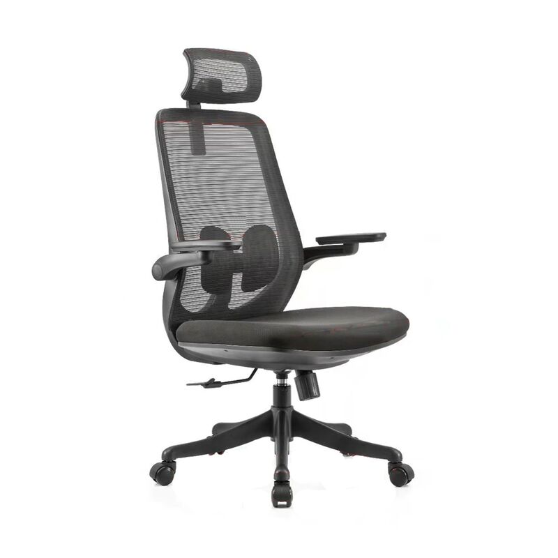 Height Adjustable Mesh Office Executive Chair 2D Armrest Ergonomic Luxury Office Chair Office Boss Chair Cadeira De Escritorio