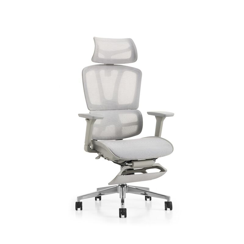 Ergonomic Modern Office Chair Comfortable Best Ergonomic Full Mesh Double Back Swivel Aluminum Revolving Chair High Swivel Chair